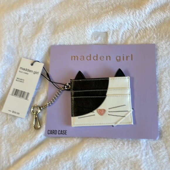 Madden Girl Accessories - Madden Girl Cat Credit Card Case Retail 30.00 NWT